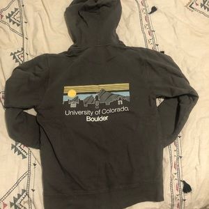 CU boulder hoodie! Like new!